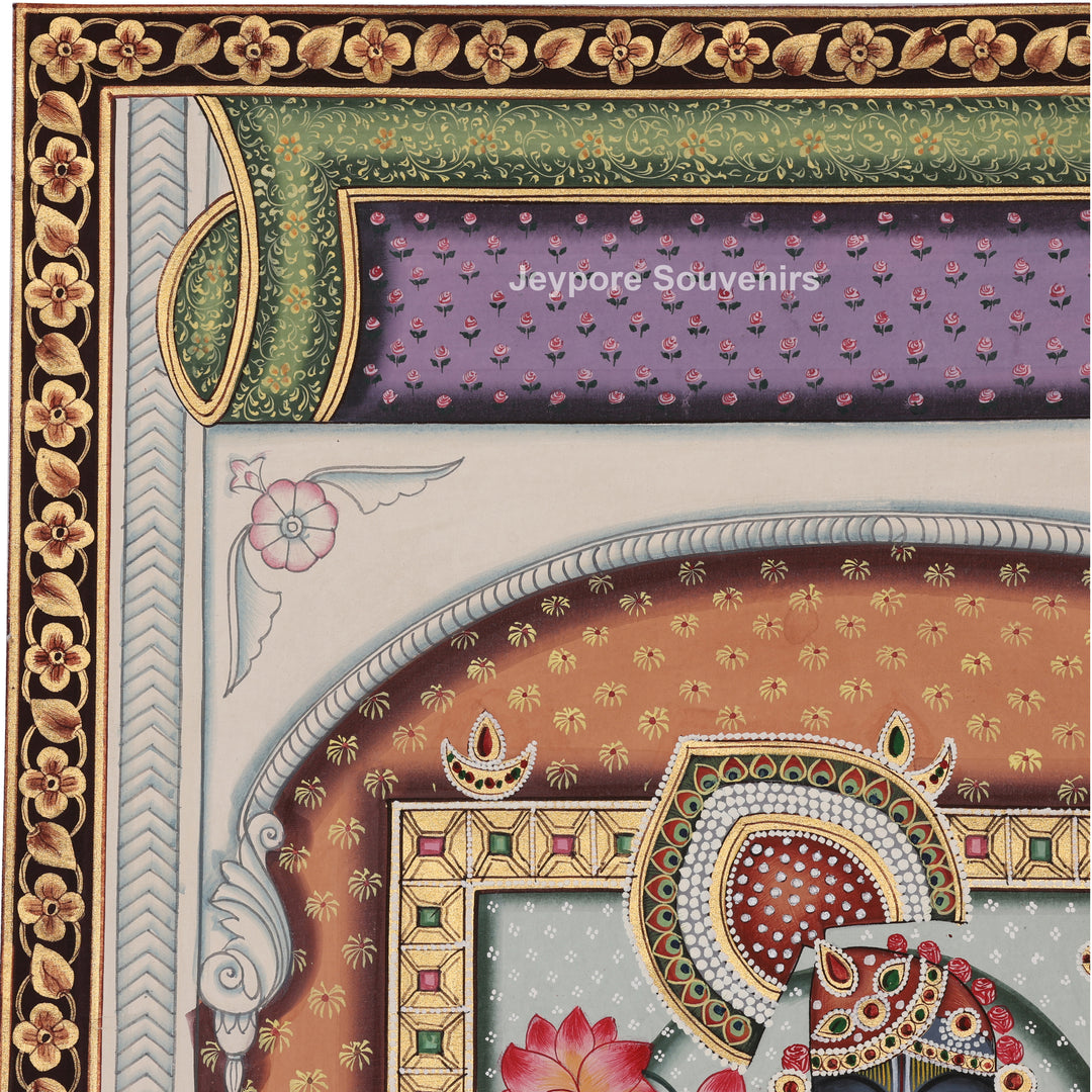 Shrinathji in Haveli - Pichwai Painting