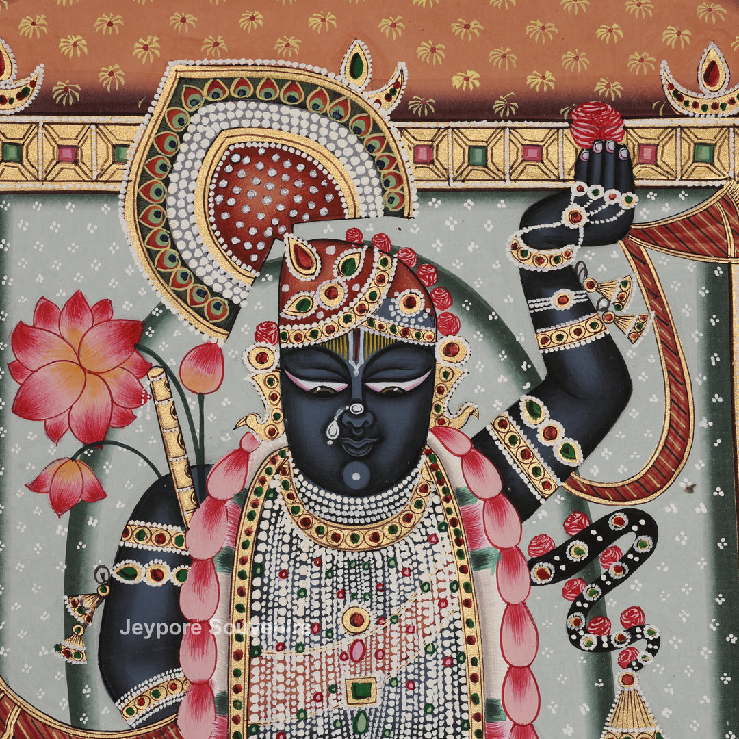 Shrinathji in Haveli - Pichwai Painting