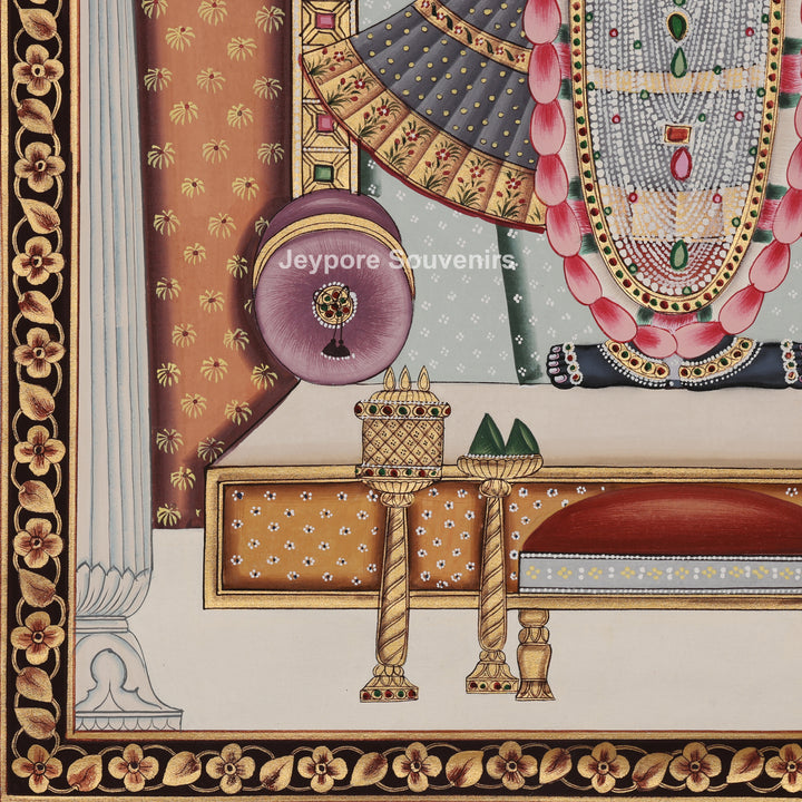 Shrinathji in Haveli - Pichwai Painting