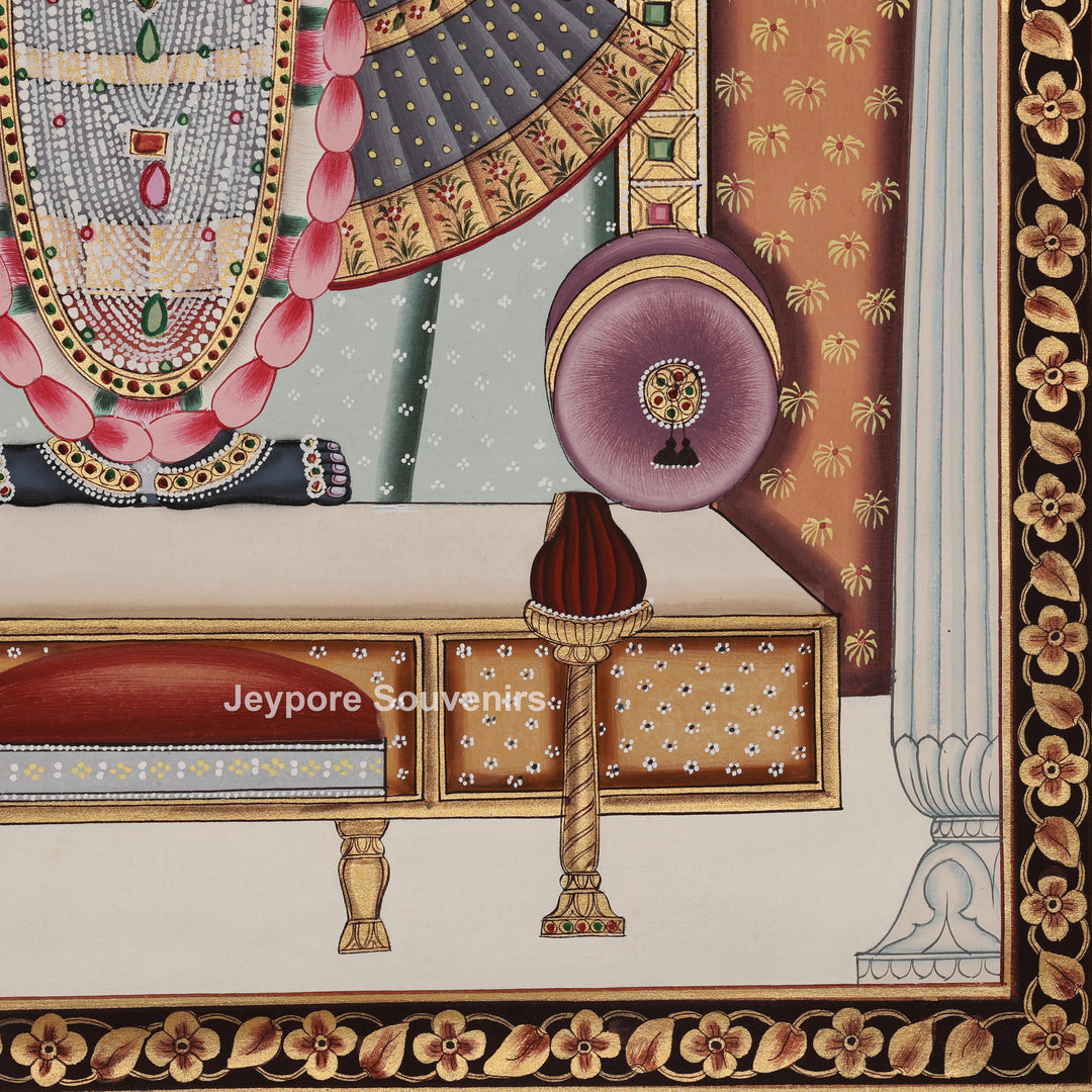 Shrinathji in Haveli - Pichwai Painting
