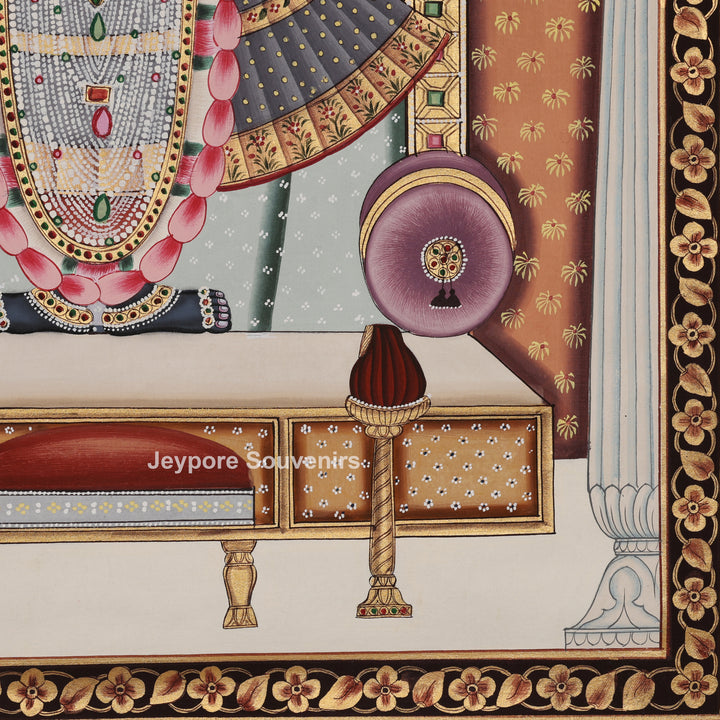 Shrinathji in Haveli - Pichwai Painting