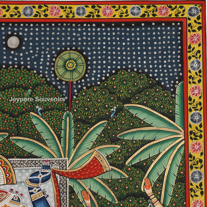 Hand-Painted Shrinathji - Pichwai Painting