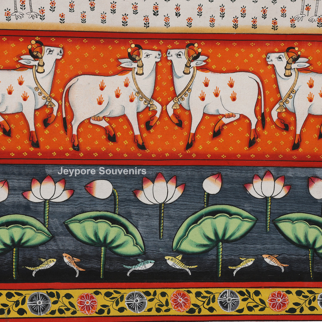 Hand-Painted Shrinathji - Pichwai Painting