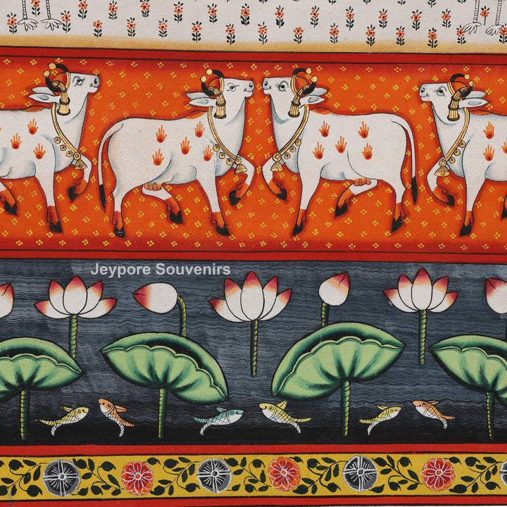 Hand-Painted Shrinathji - Pichwai Painting