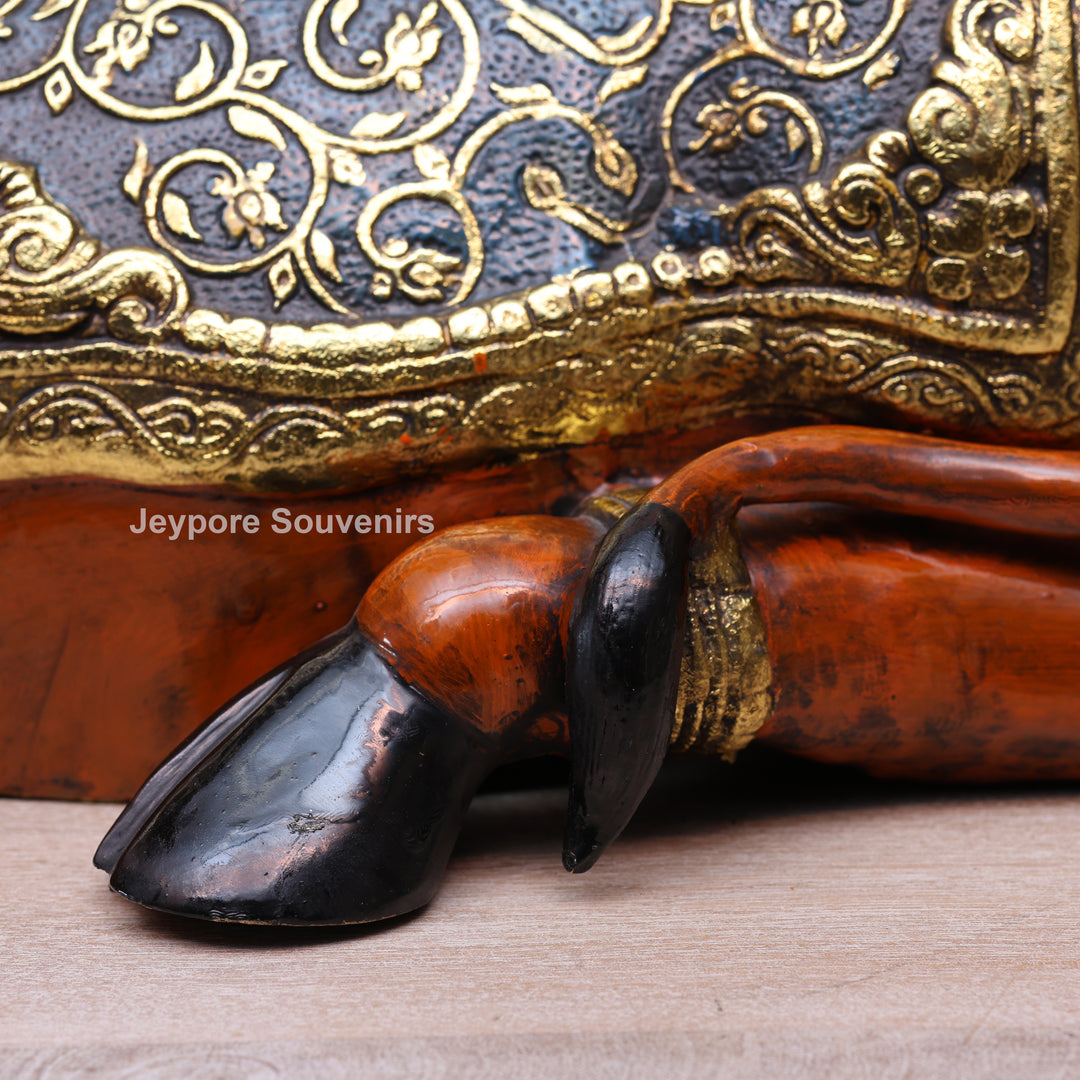 Handcrafted Decorative Nandi Bull Sculpture