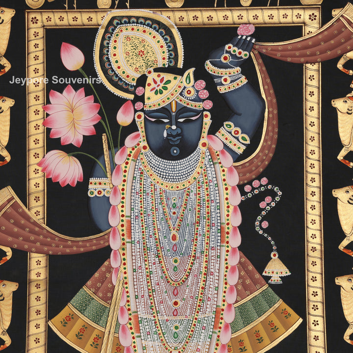 Shrinathji with Cows – Pichwai