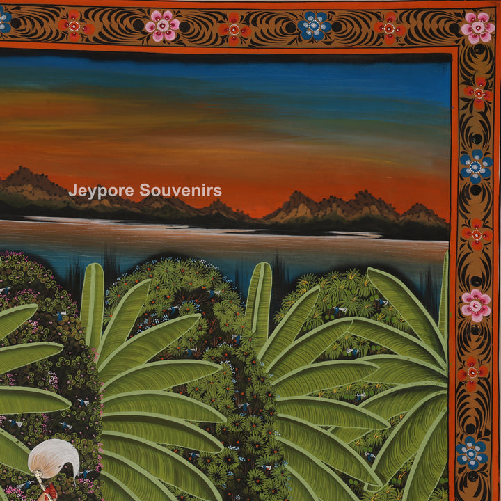 Shrinathji Divine Leela – Hand-Painted Pichwai