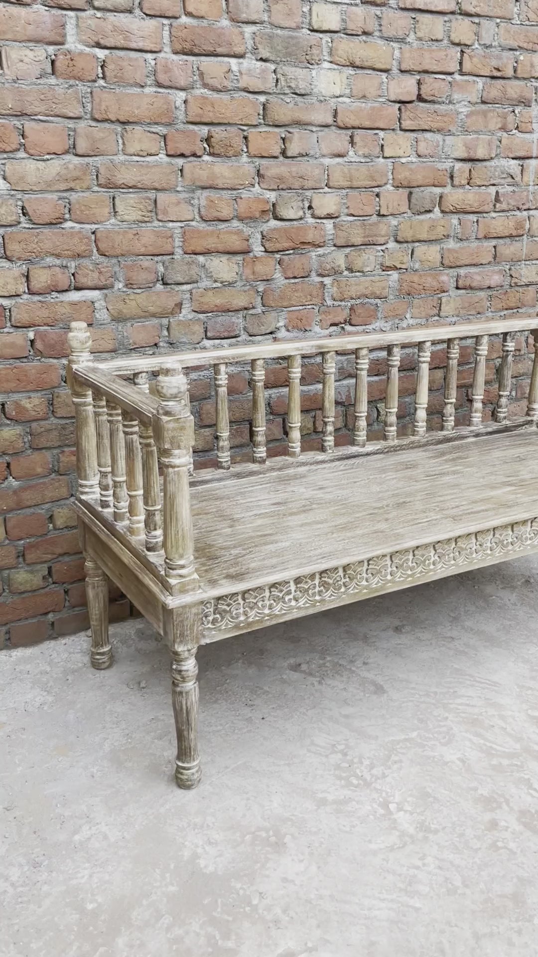 Wooden Bench/Sofa