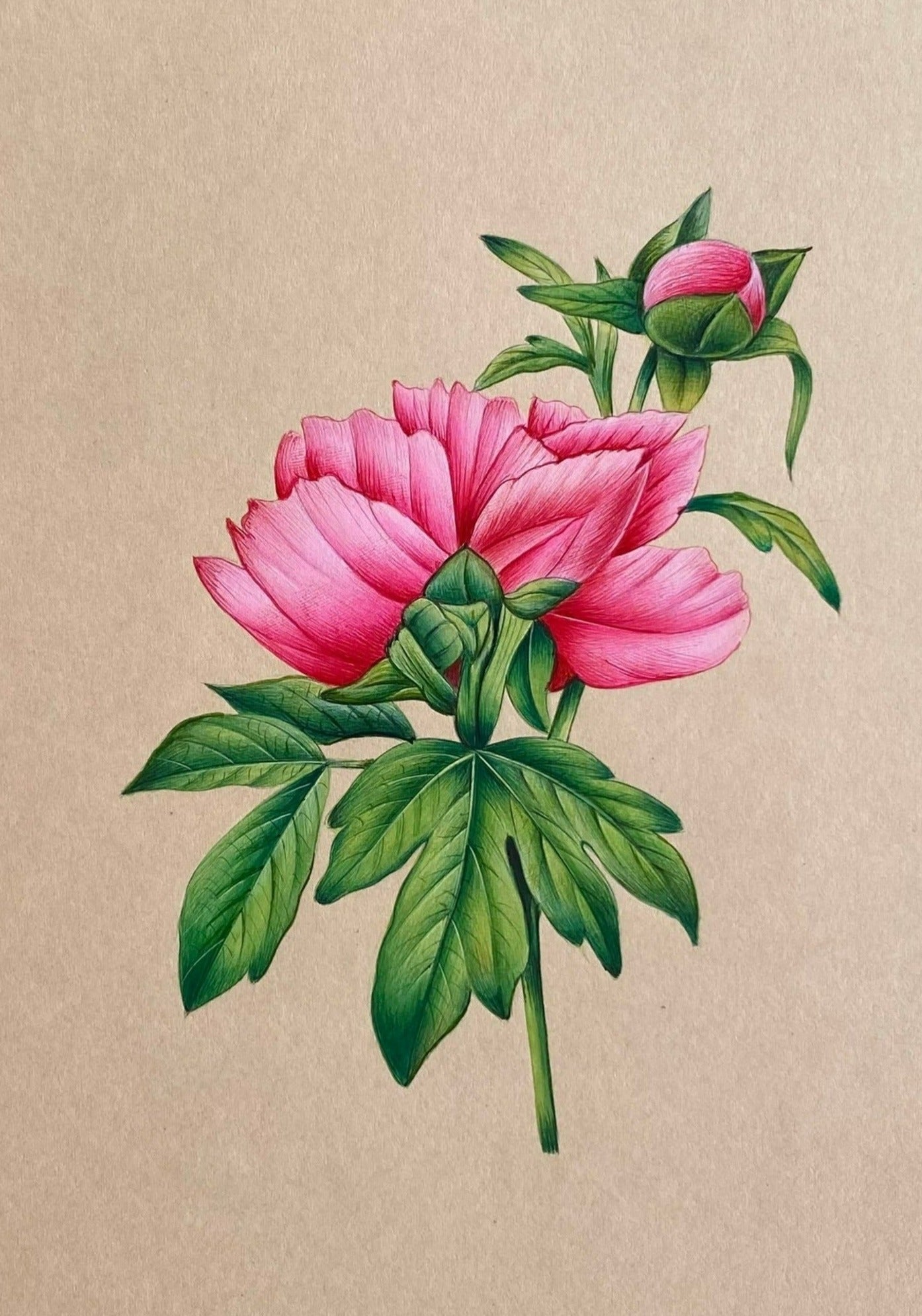 Handmade Flower Paintings | Floral Art