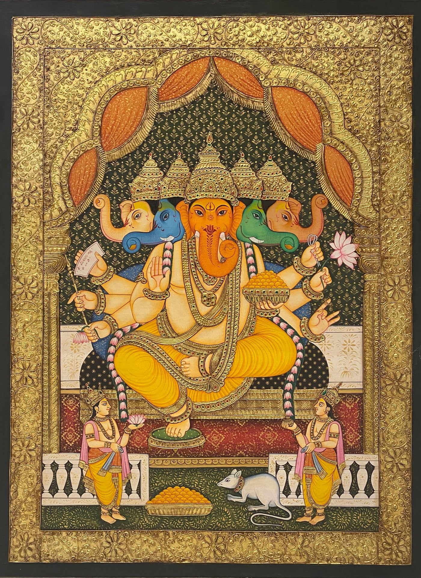 Tanjore Painting Lord Ganesha